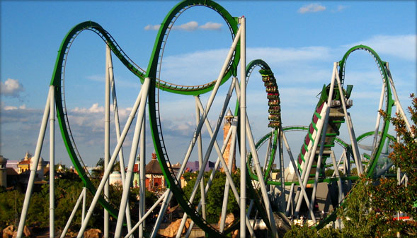 The Incredible Hulk Coaster